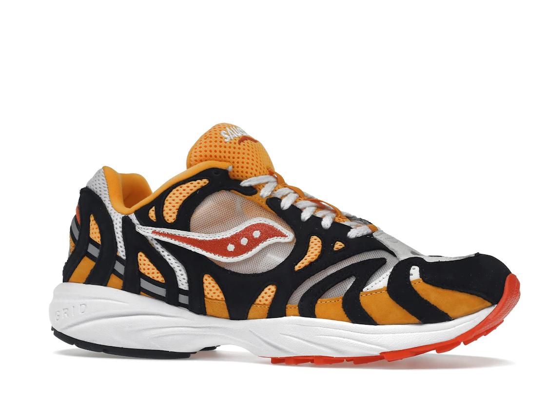 Vue 3 de Saucony Grid Azura 2000 Orange