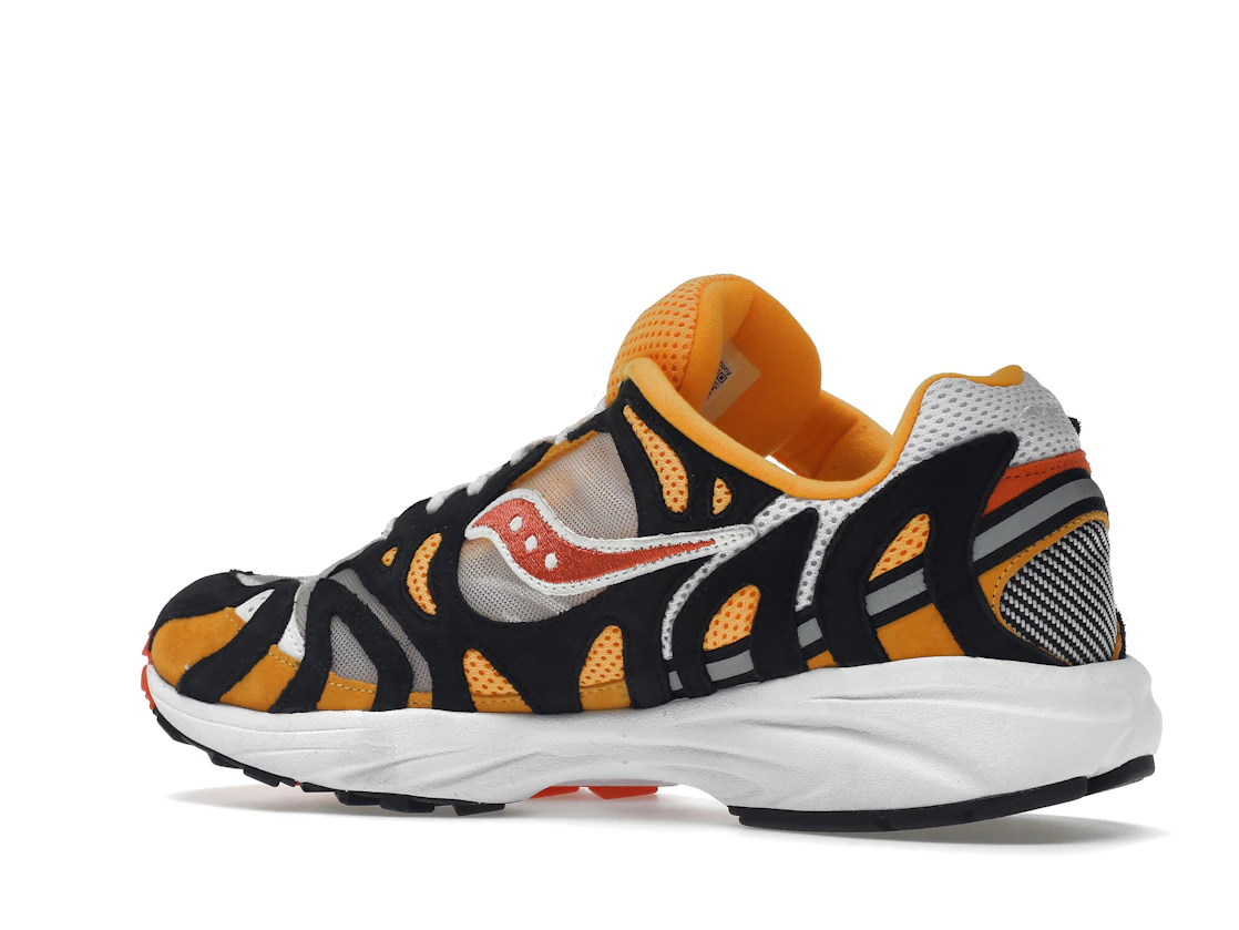 Vue 22 de Saucony Grid Azura 2000 Orange