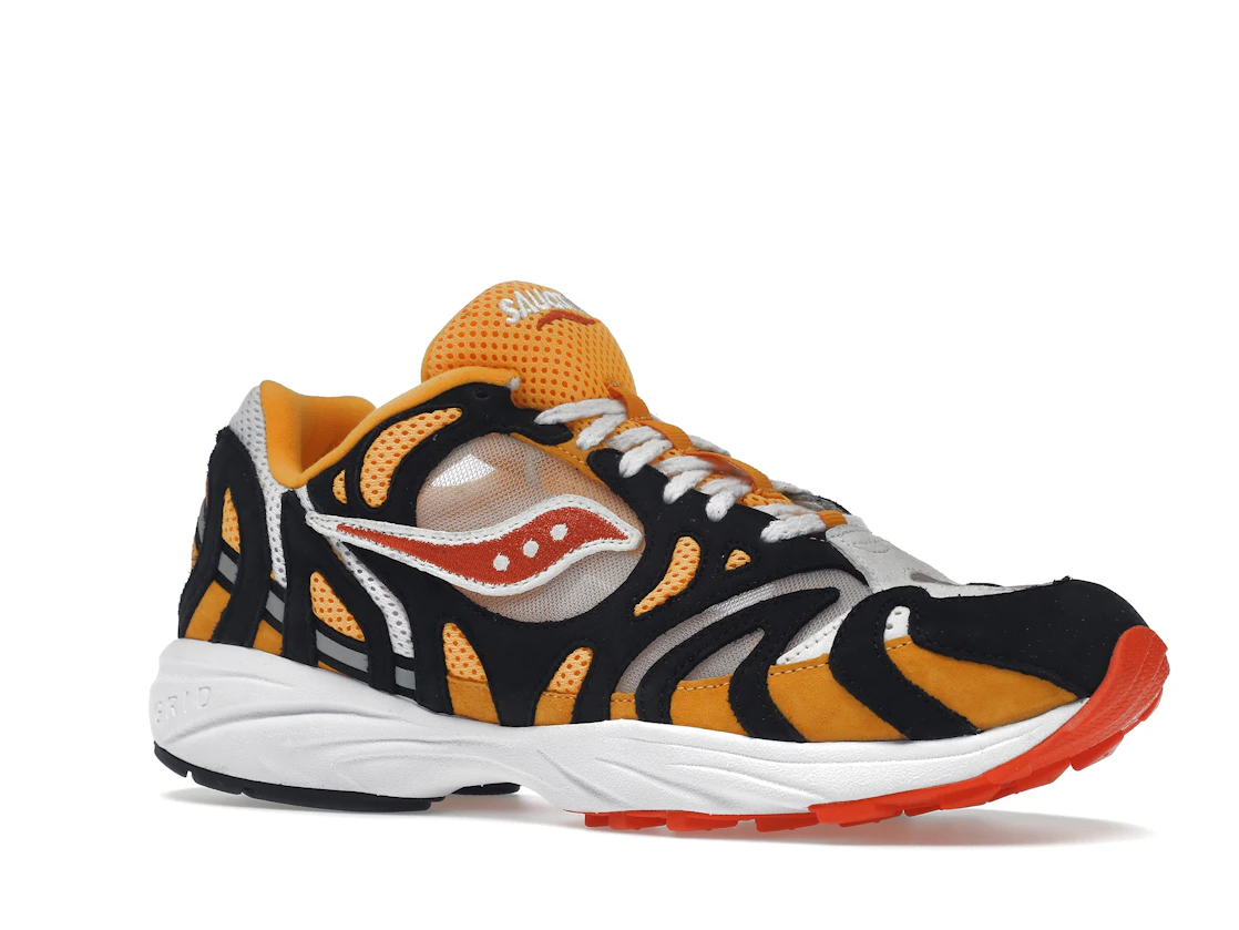 Vue 4 de Saucony Grid Azura 2000 Orange