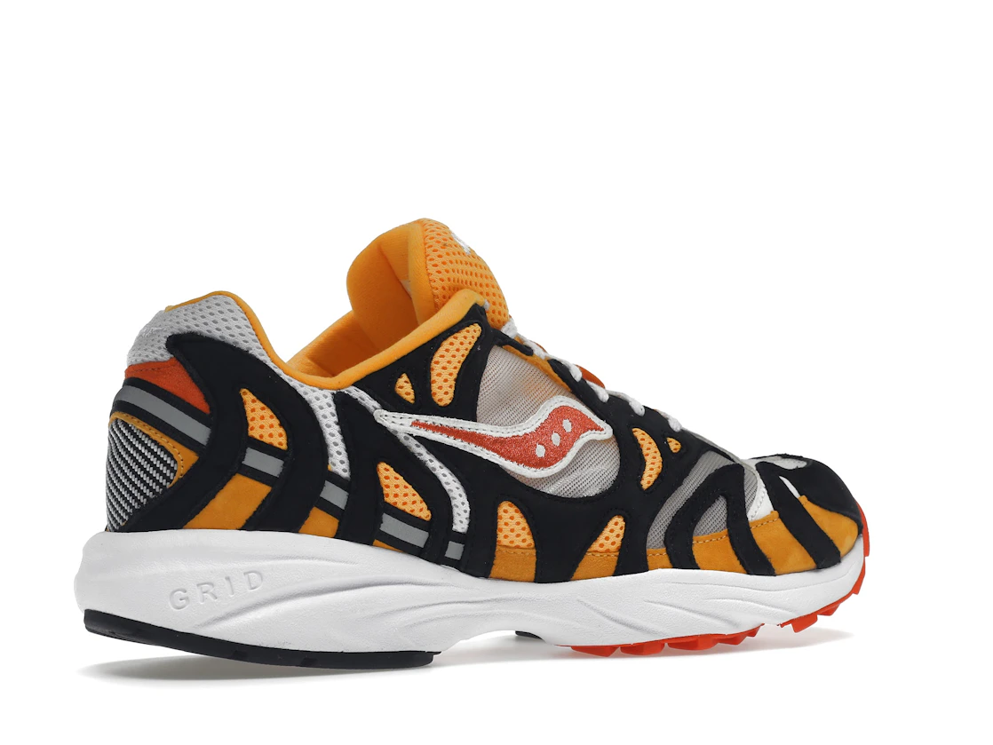 Vue 34 de Saucony Grid Azura 2000 Orange