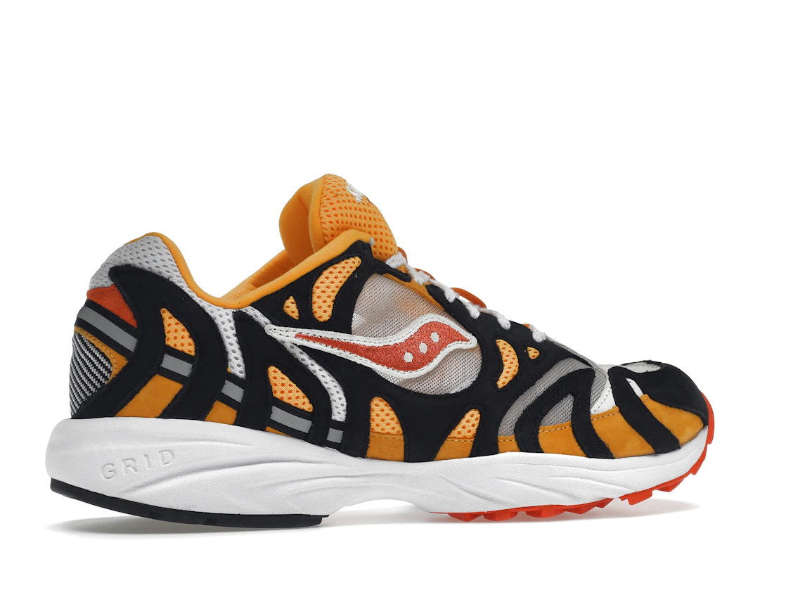 Vue 35 de Saucony Grid Azura 2000 Orange