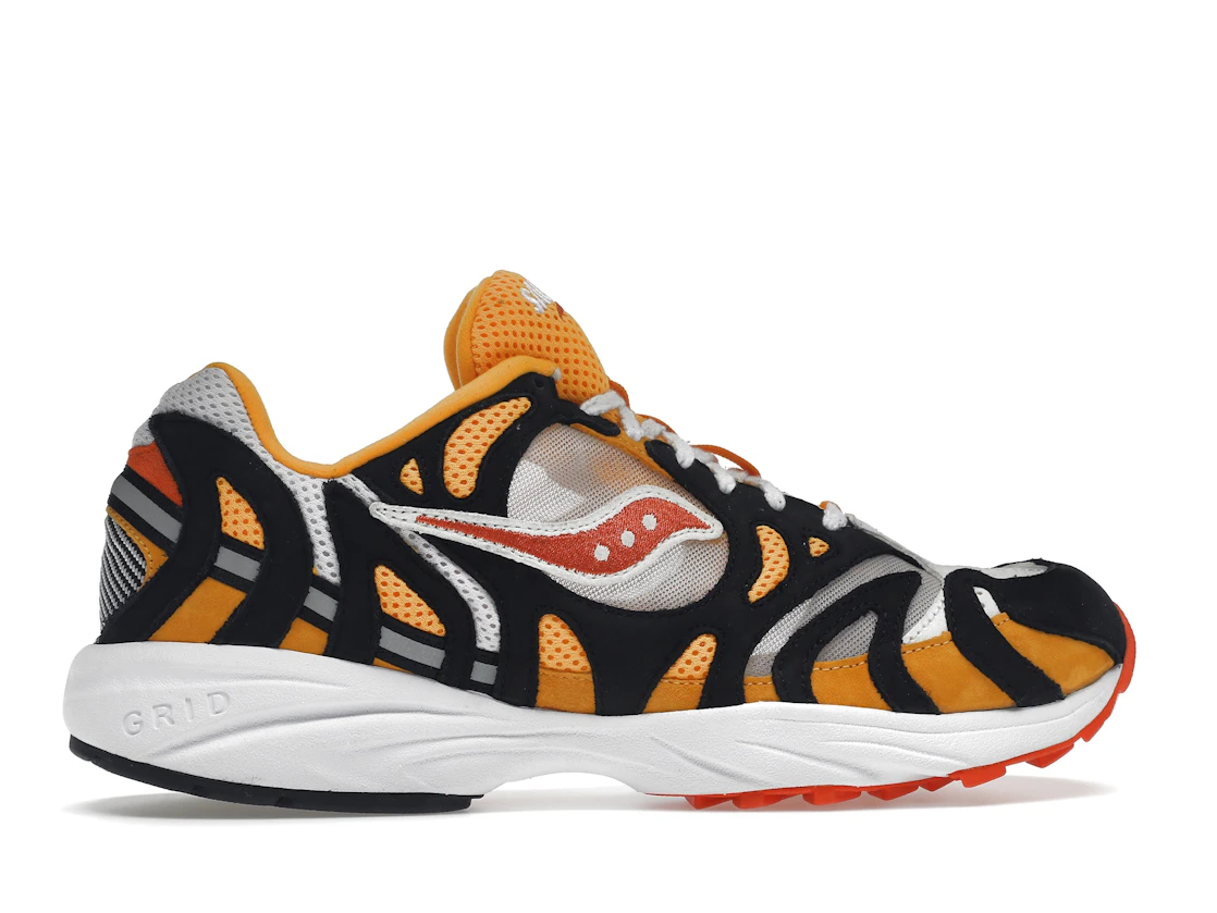 Vue 36 de Saucony Grid Azura 2000 Orange