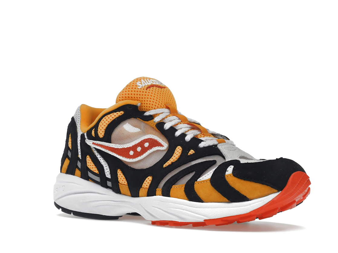Vue 5 de Saucony Grid Azura 2000 Orange