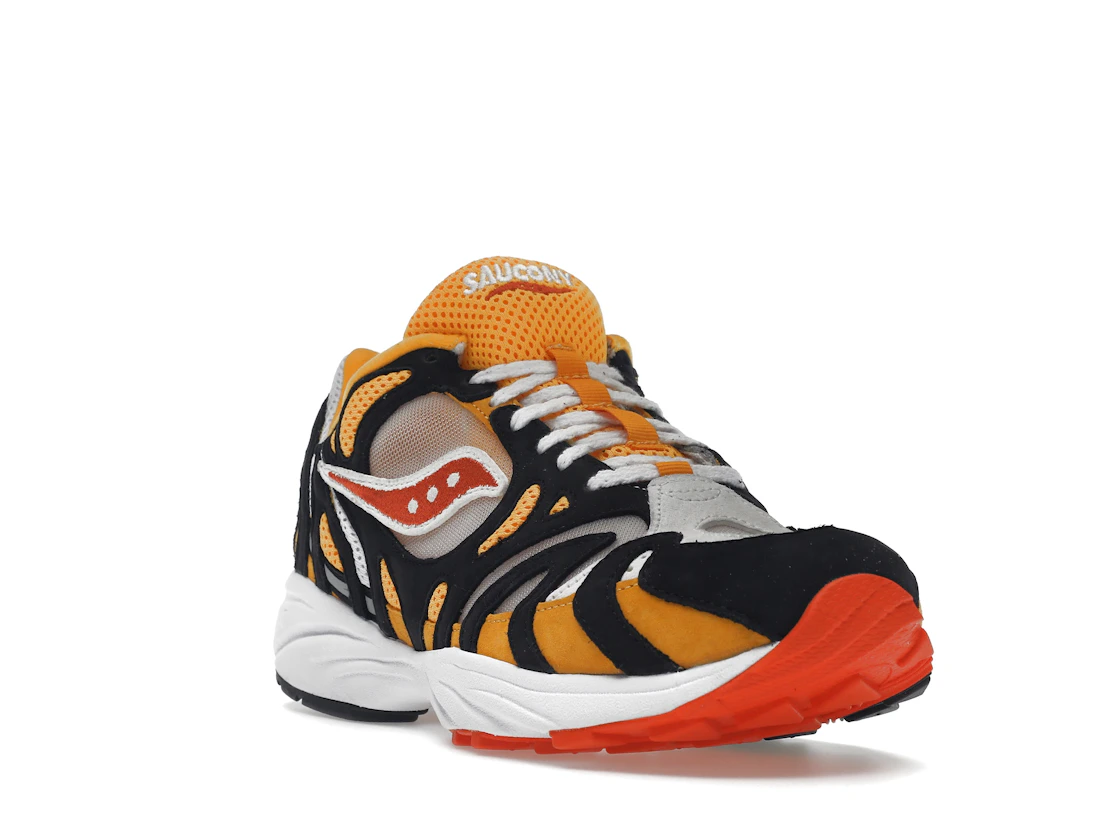 Vue 7 de Saucony Grid Azura 2000 Orange
