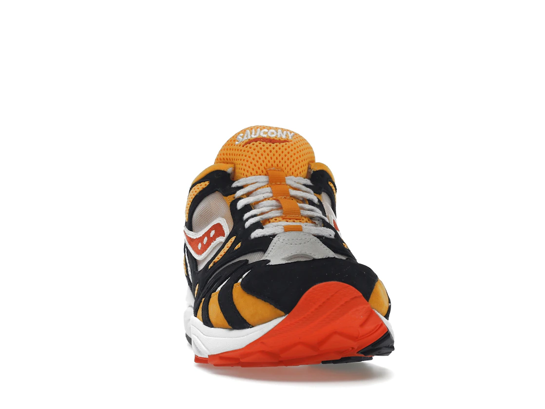 Vue 9 de Saucony Grid Azura 2000 Orange