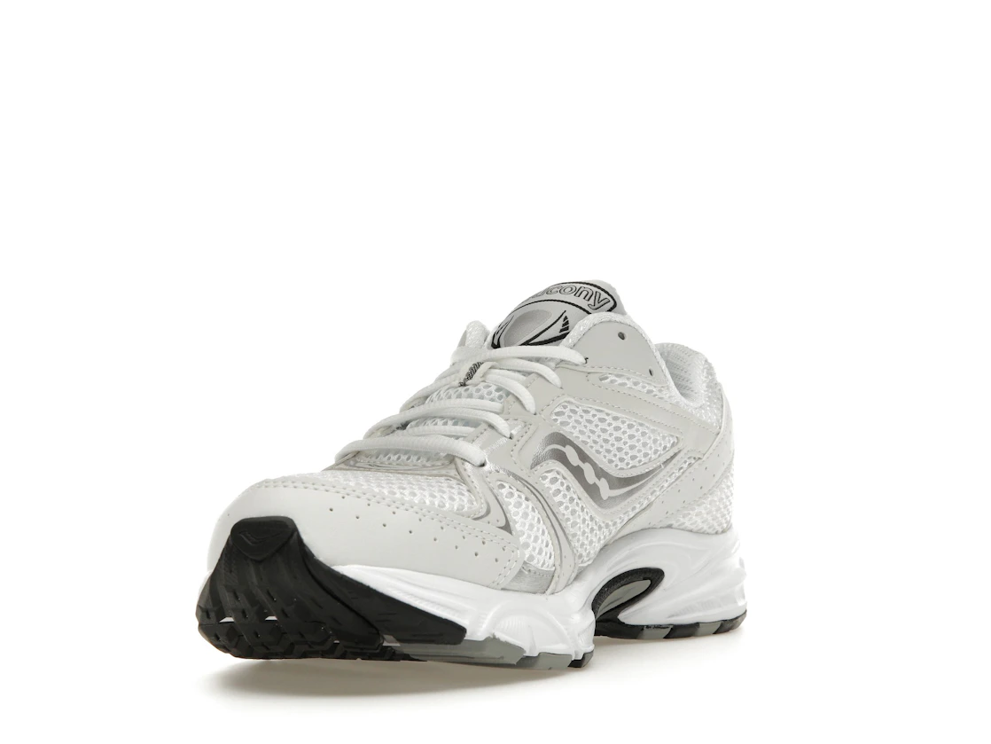 Vue 13 de Saucony Grid Ride Millennium White Silver