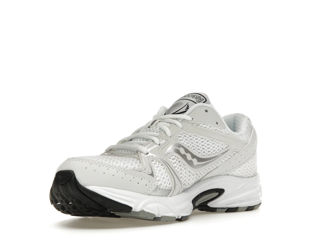 Vue 14 de Saucony Grid Ride Millennium White Silver