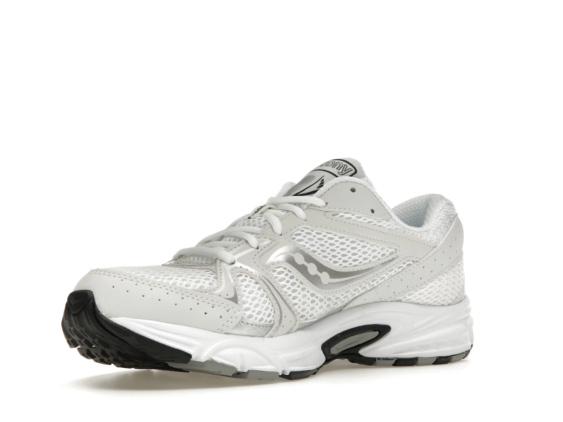 Vue 15 de Saucony Grid Ride Millennium White Silver