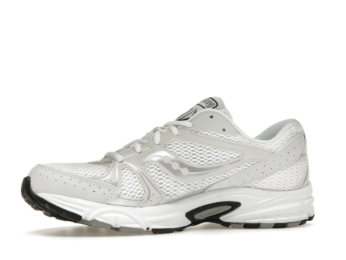 Vue 17 de Saucony Grid Ride Millennium White Silver