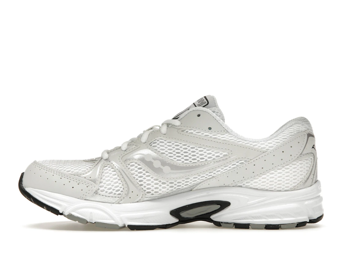 Vue 19 de Saucony Grid Ride Millennium White Silver