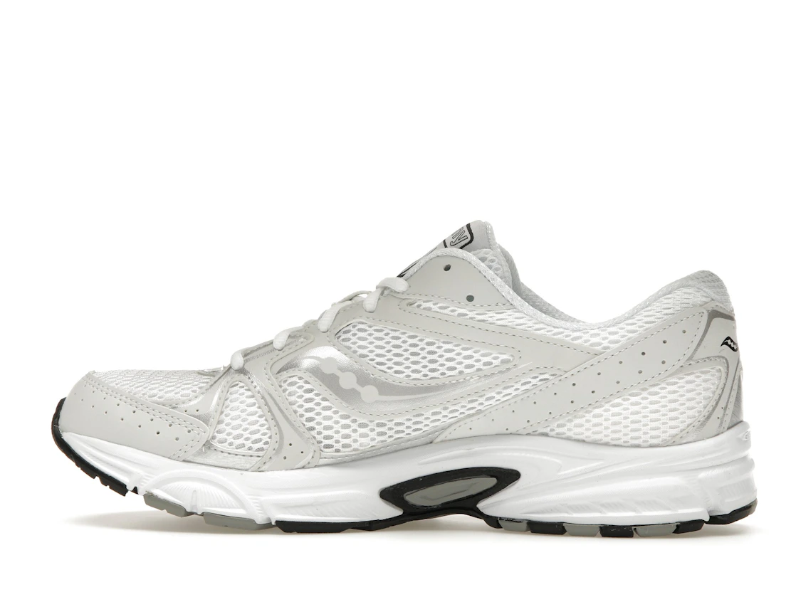 Vue 20 de Saucony Grid Ride Millennium White Silver