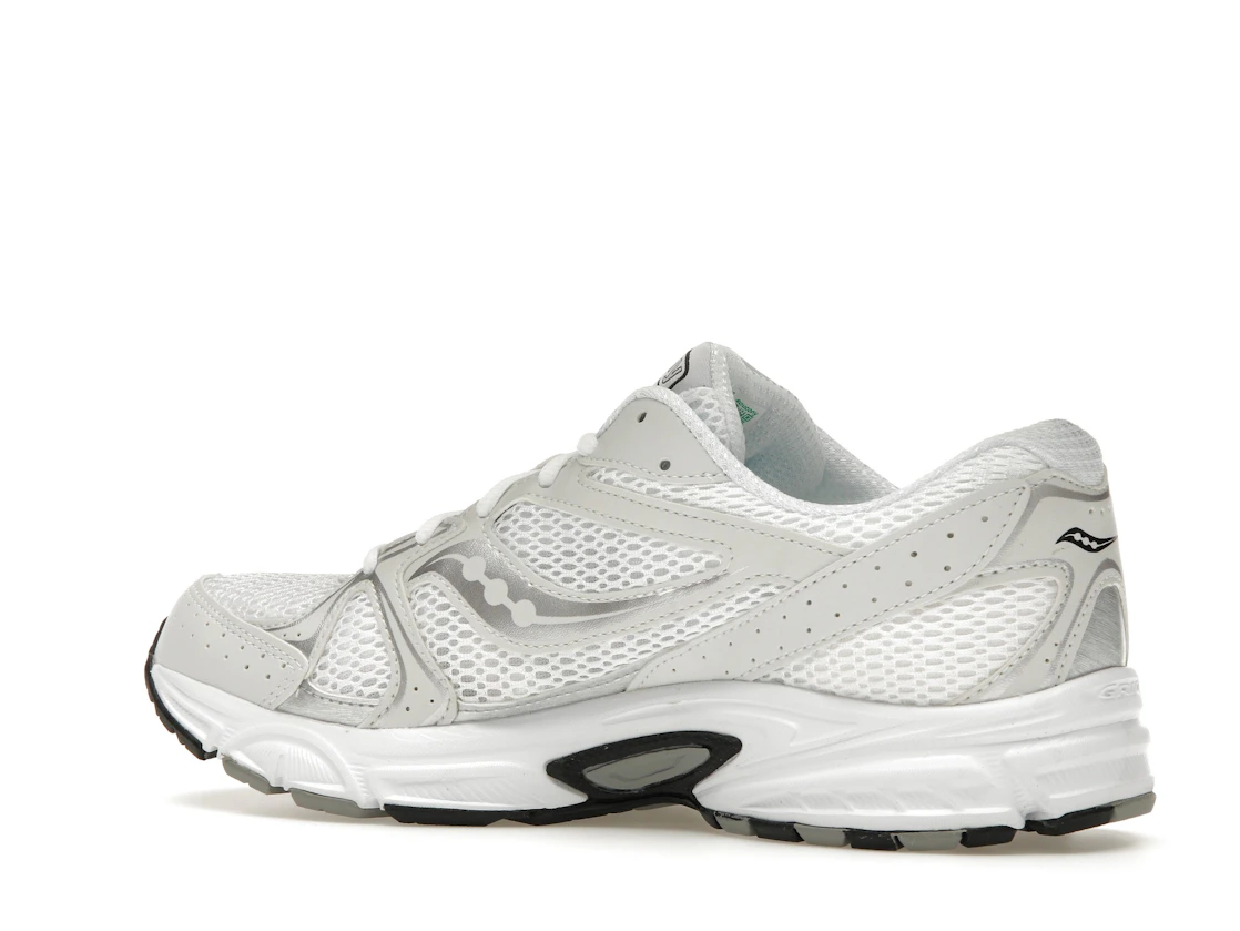 Vue 22 de Saucony Grid Ride Millennium White Silver