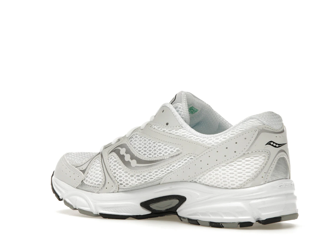 Vue 23 de Saucony Grid Ride Millennium White Silver