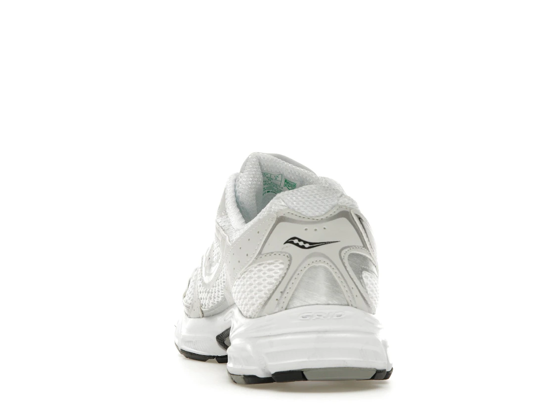 Vue 27 de Saucony Grid Ride Millennium White Silver
