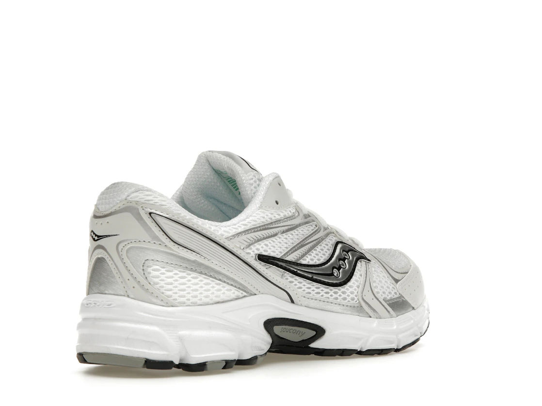 Vue 32 de Saucony Grid Ride Millennium White Silver