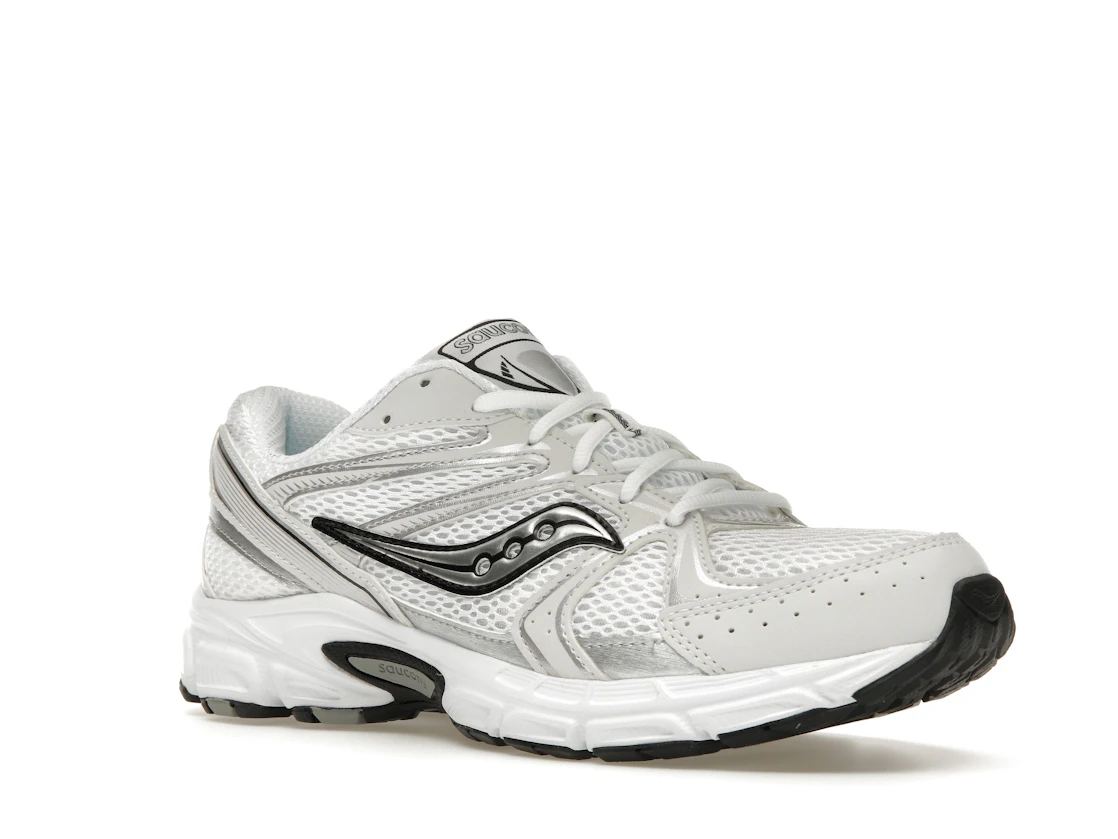 Vue 5 de Saucony Grid Ride Millennium White Silver