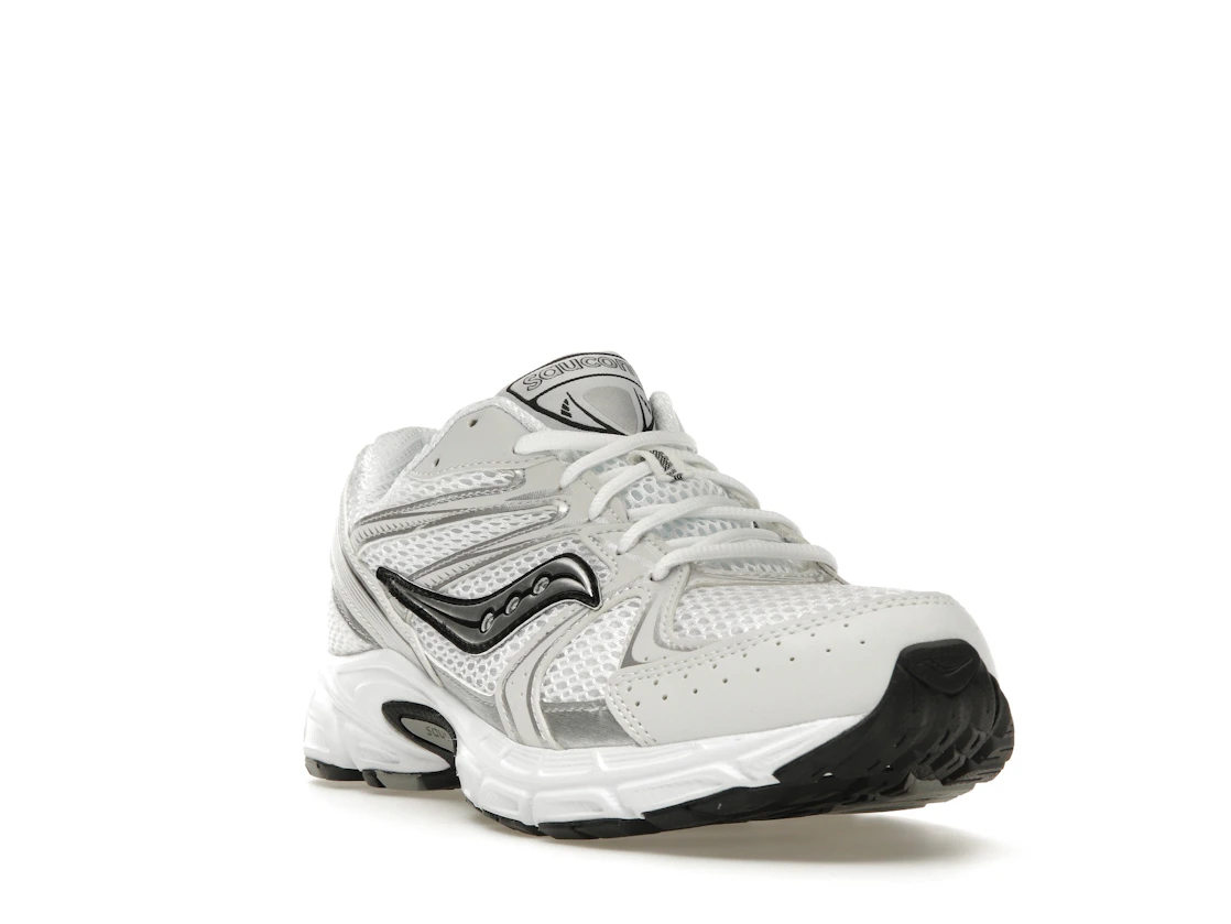 Vue 7 de Saucony Grid Ride Millennium White Silver