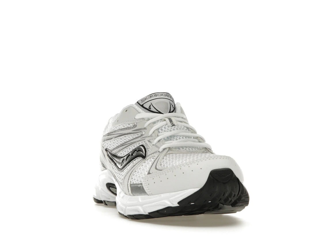Vue 8 de Saucony Grid Ride Millennium White Silver