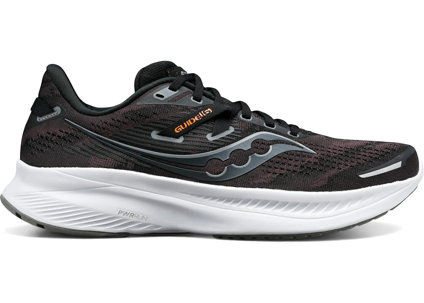 Saucony Guide 16 Black Orange White 