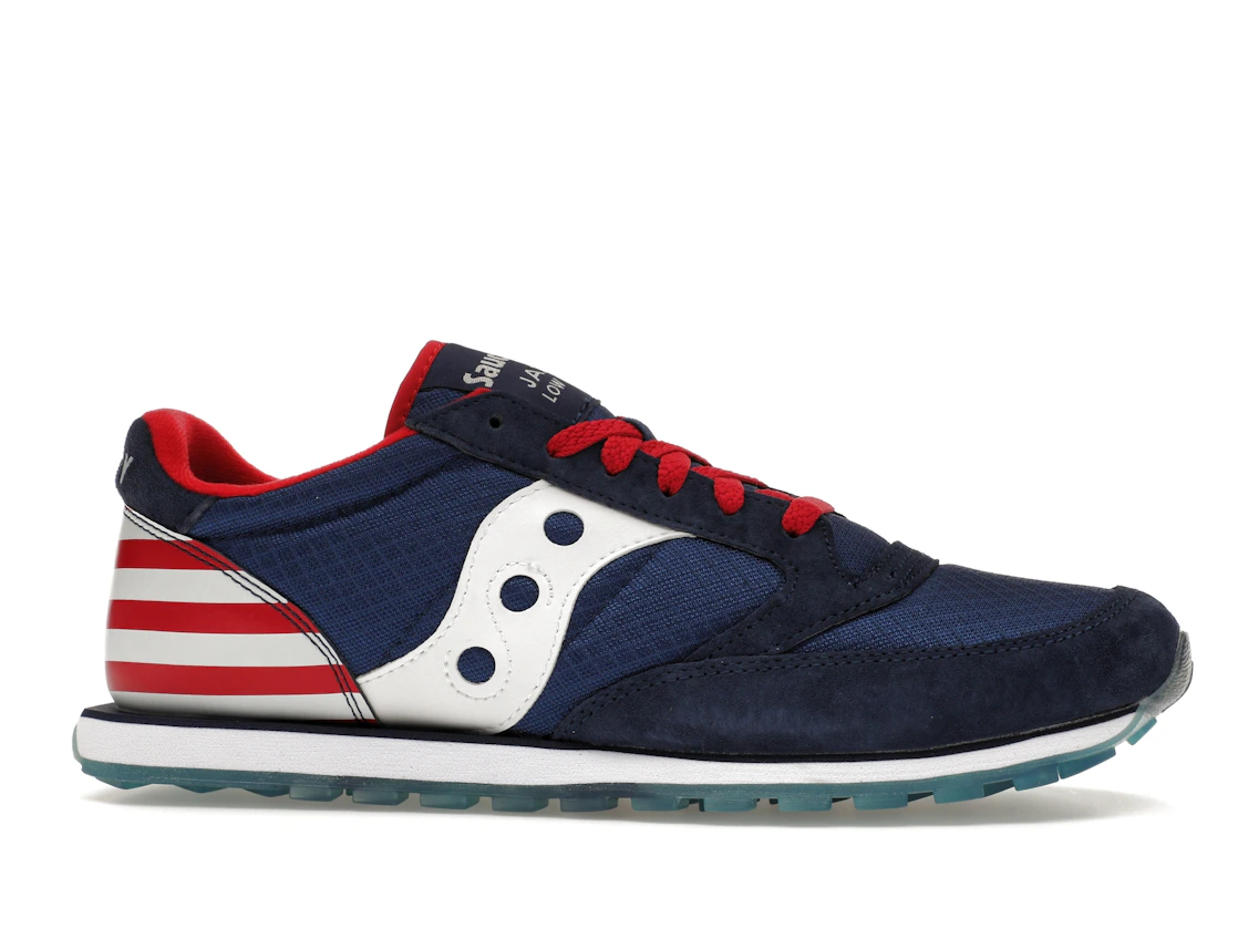 Vue 2 de Saucony Jazz Low Pro Stars & Stripes