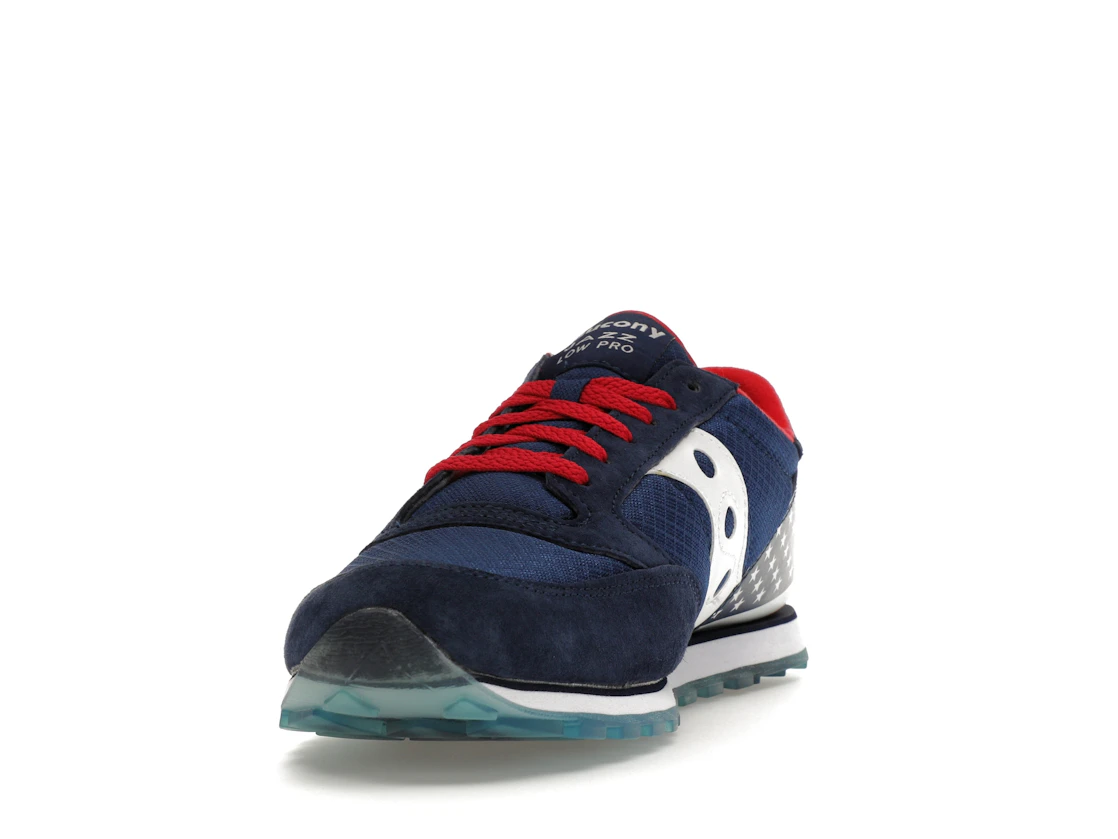 Vue 12 de Saucony Jazz Low Pro Stars & Stripes