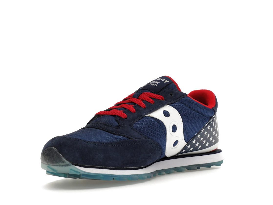 Vue 14 de Saucony Jazz Low Pro Stars & Stripes