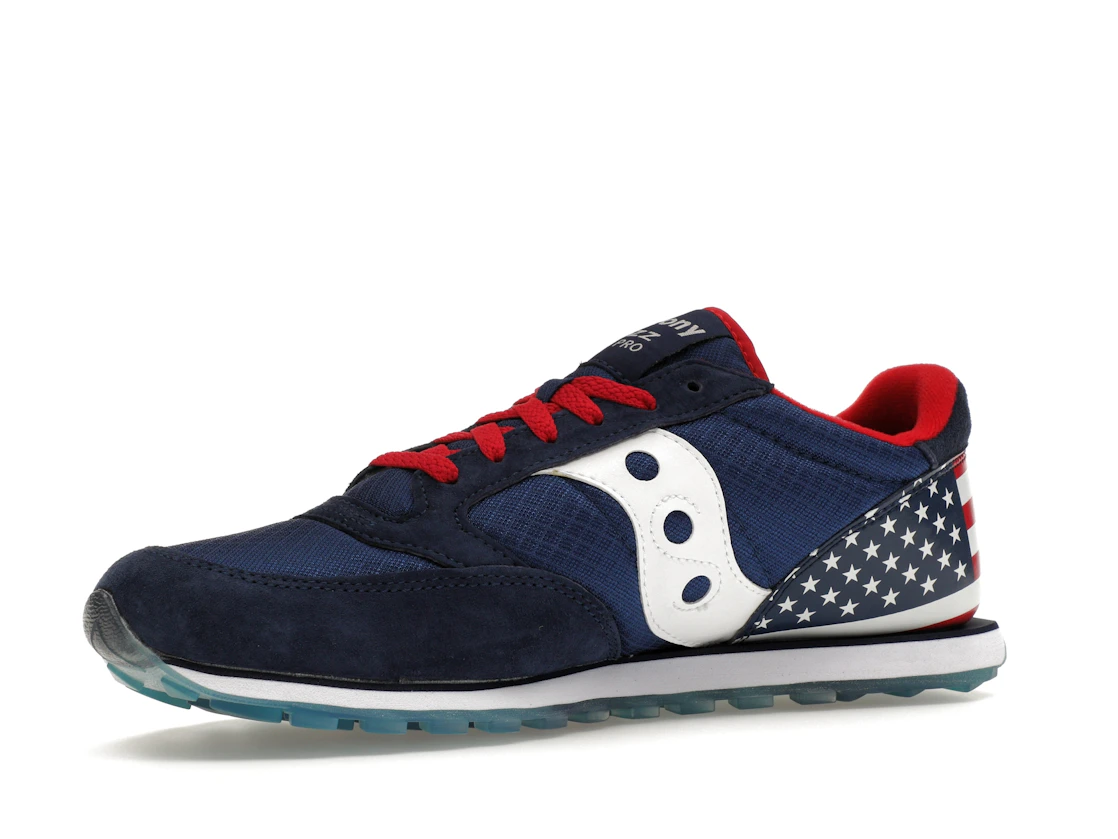 Vue 16 de Saucony Jazz Low Pro Stars & Stripes
