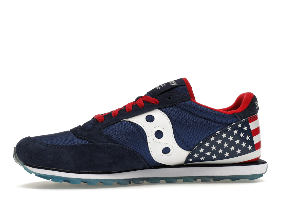 Vue 18 de Saucony Jazz Low Pro Stars & Stripes