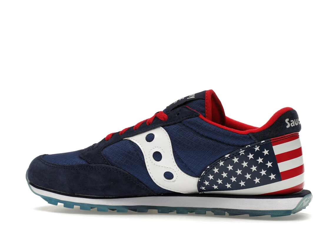 Vue 21 de Saucony Jazz Low Pro Stars & Stripes