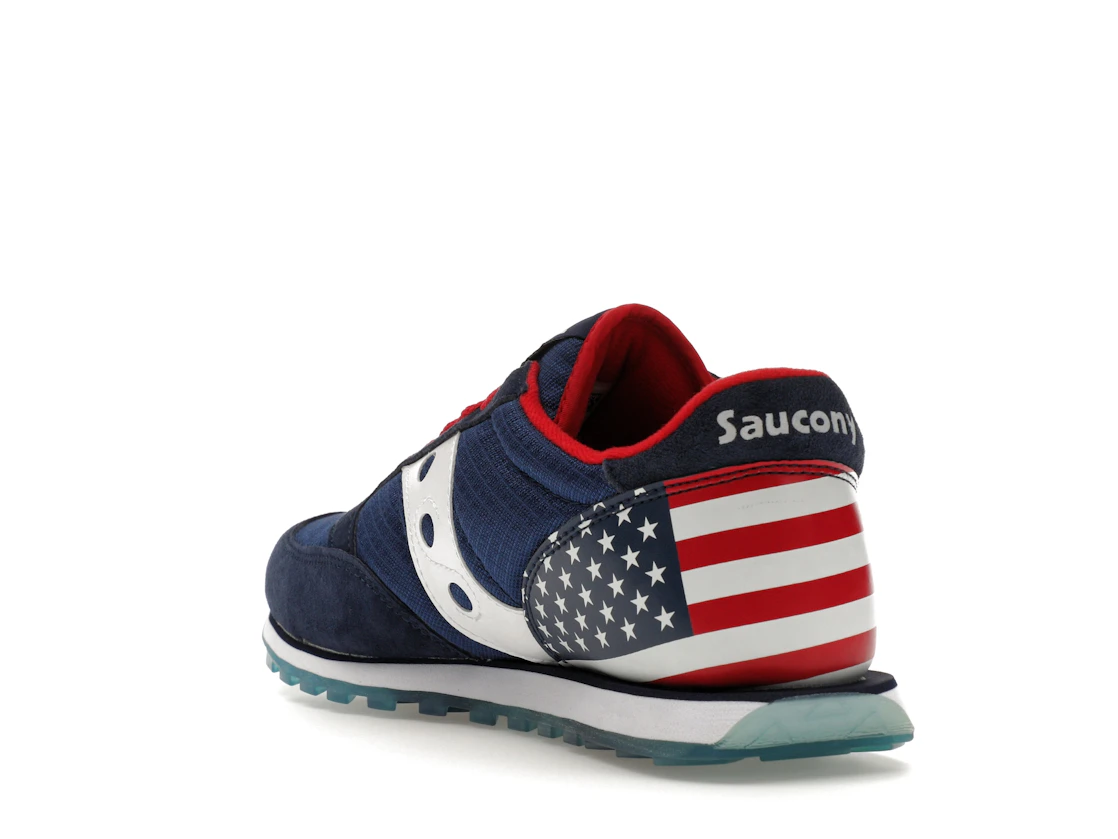 Vue 25 de Saucony Jazz Low Pro Stars & Stripes