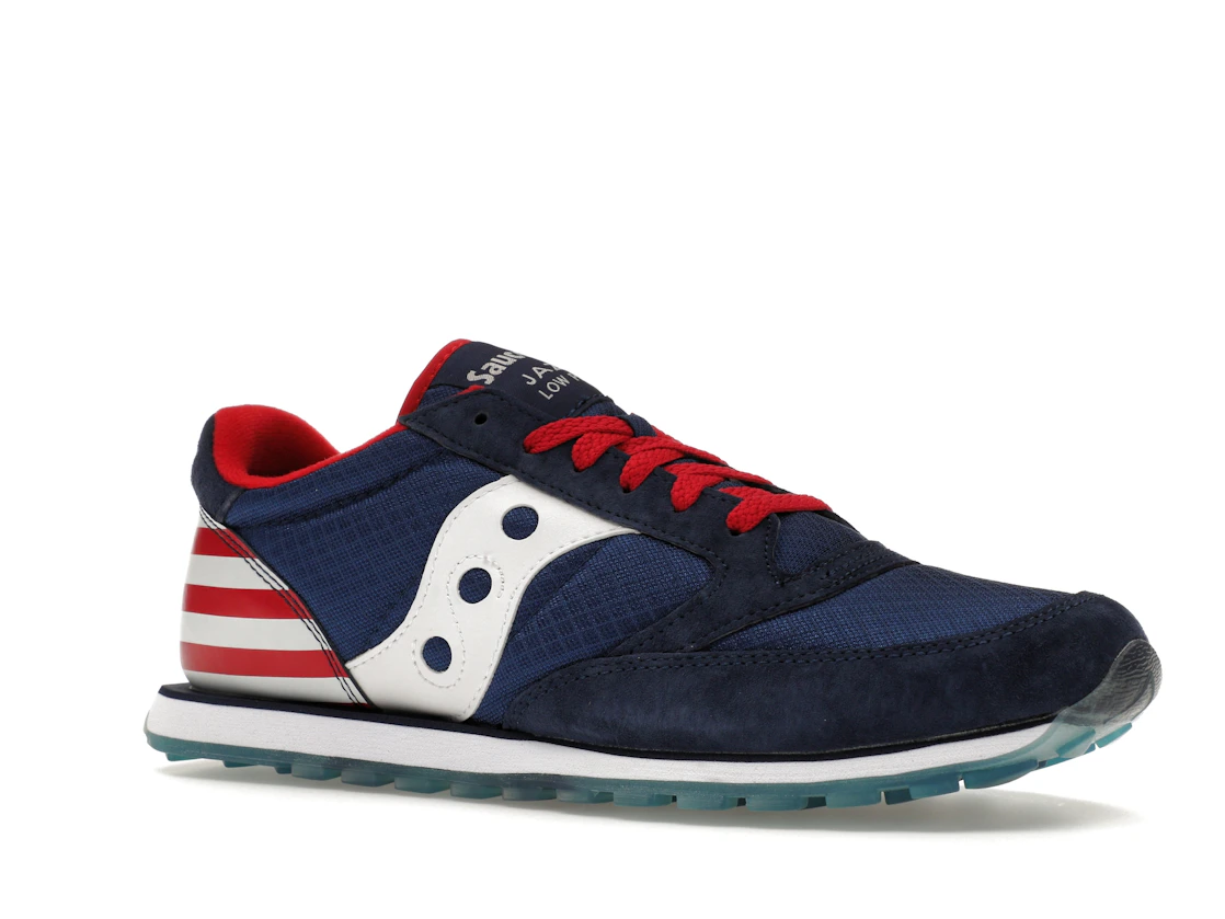 Vue 4 de Saucony Jazz Low Pro Stars & Stripes