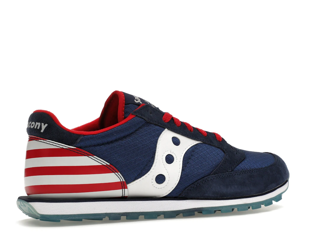 Vue 34 de Saucony Jazz Low Pro Stars & Stripes