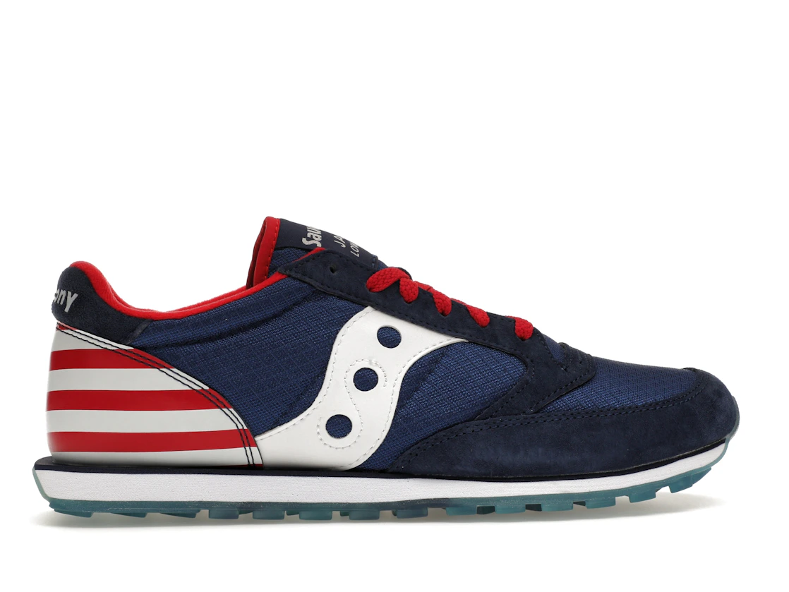 Vue 36 de Saucony Jazz Low Pro Stars & Stripes