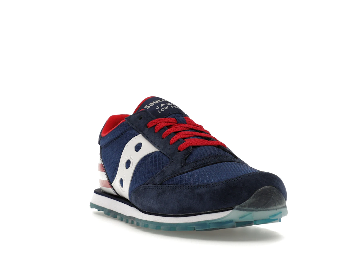 Vue 7 de Saucony Jazz Low Pro Stars & Stripes