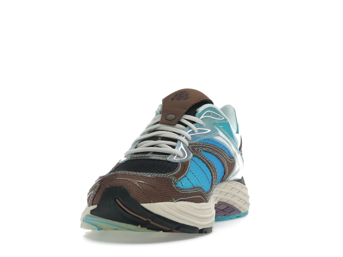 Vue 12 de Saucony ProGrid Omni 9 Footpatrol Blue Brown