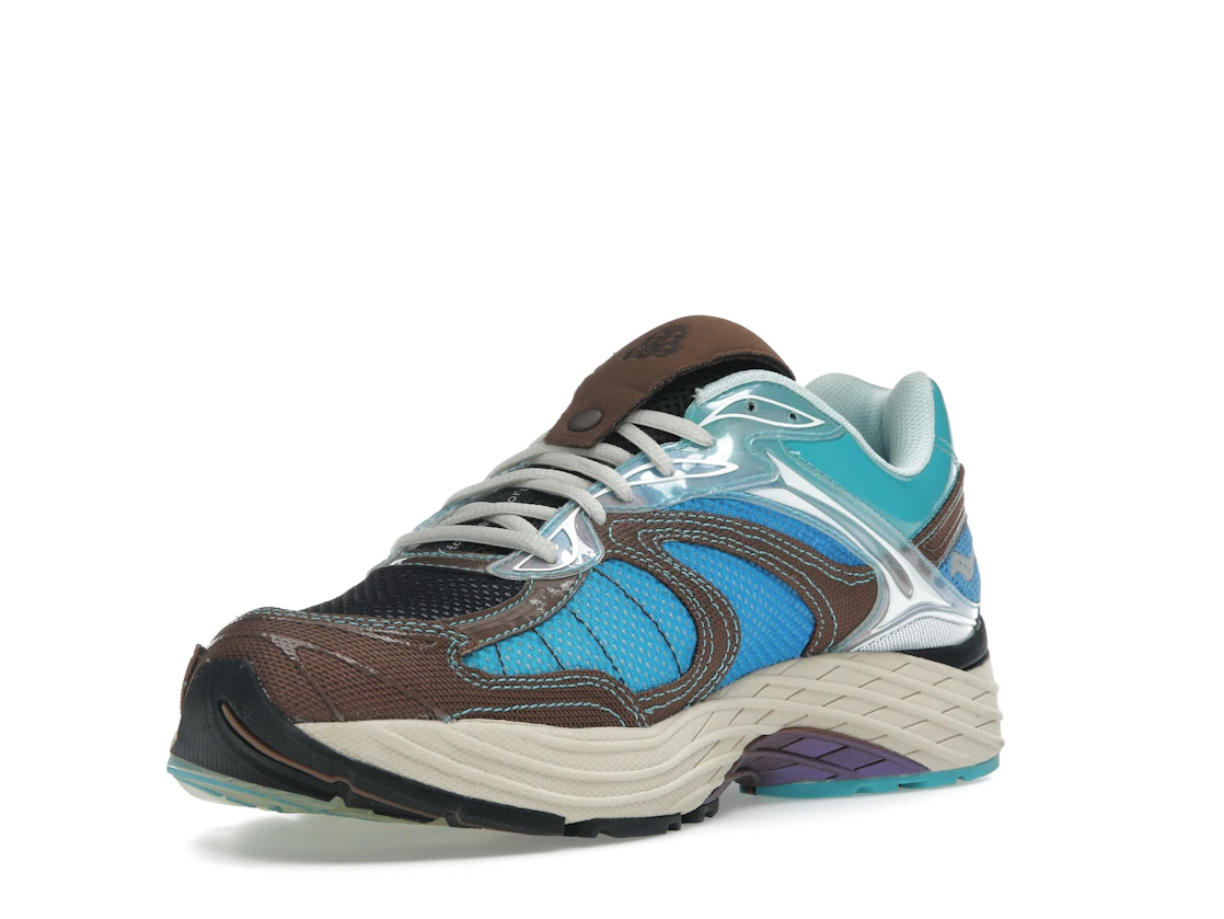 Vue 14 de Saucony ProGrid Omni 9 Footpatrol Blue Brown