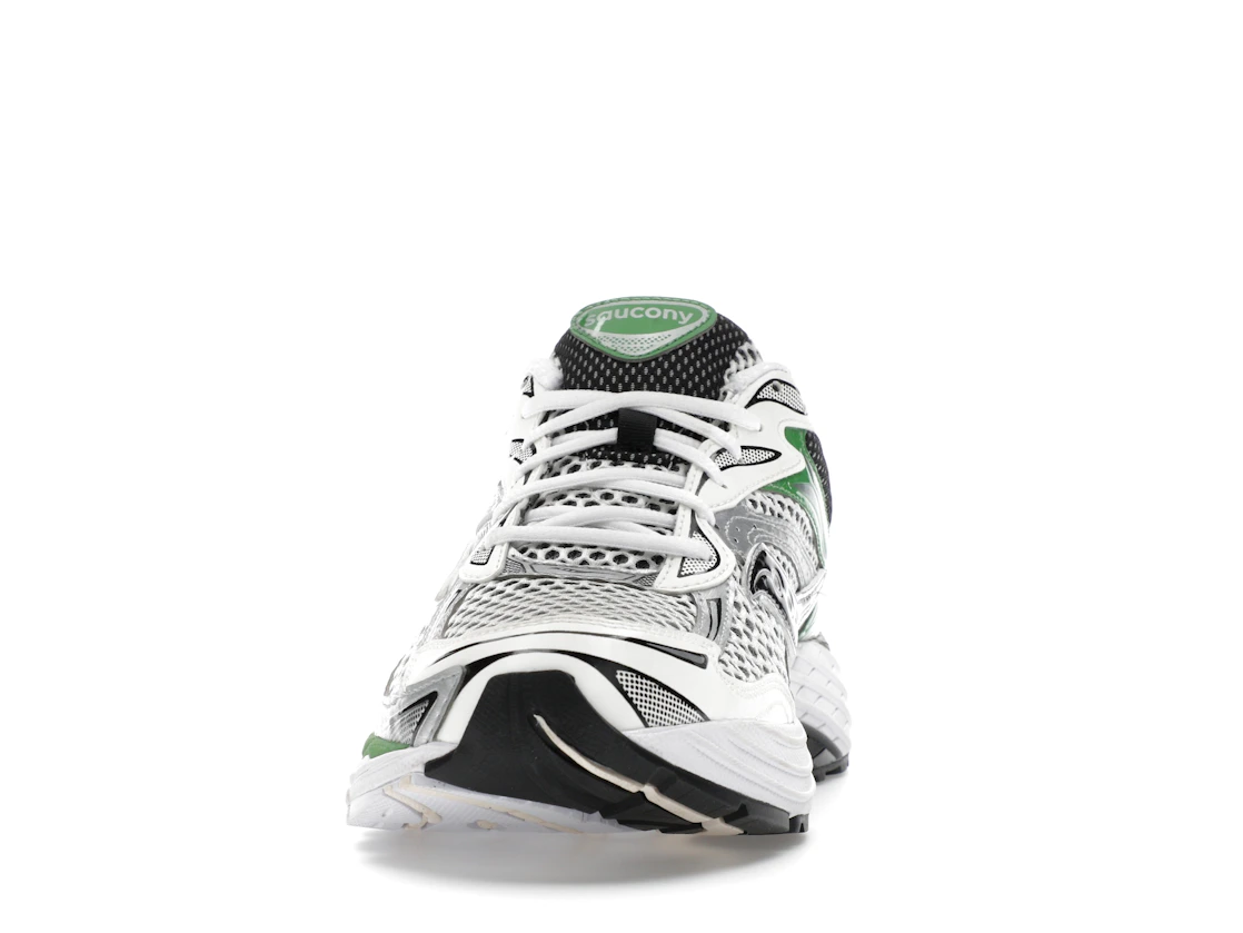 Vue 11 de Saucony ProGrid Omni 9 Silver Green