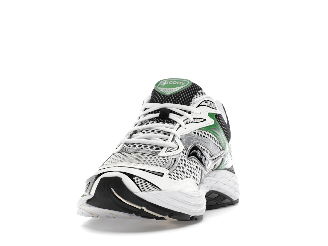 Vue 12 de Saucony ProGrid Omni 9 Silver Green
