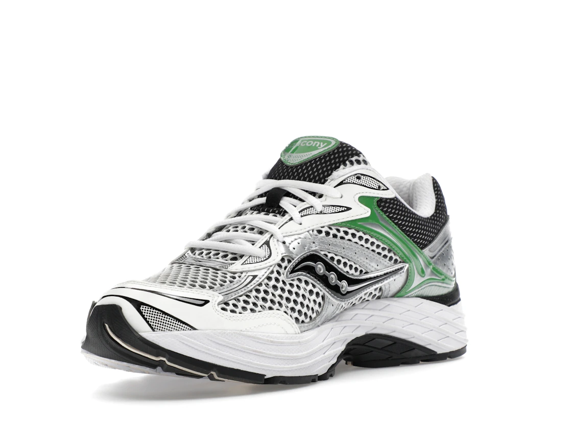 Vue 14 de Saucony ProGrid Omni 9 Silver Green