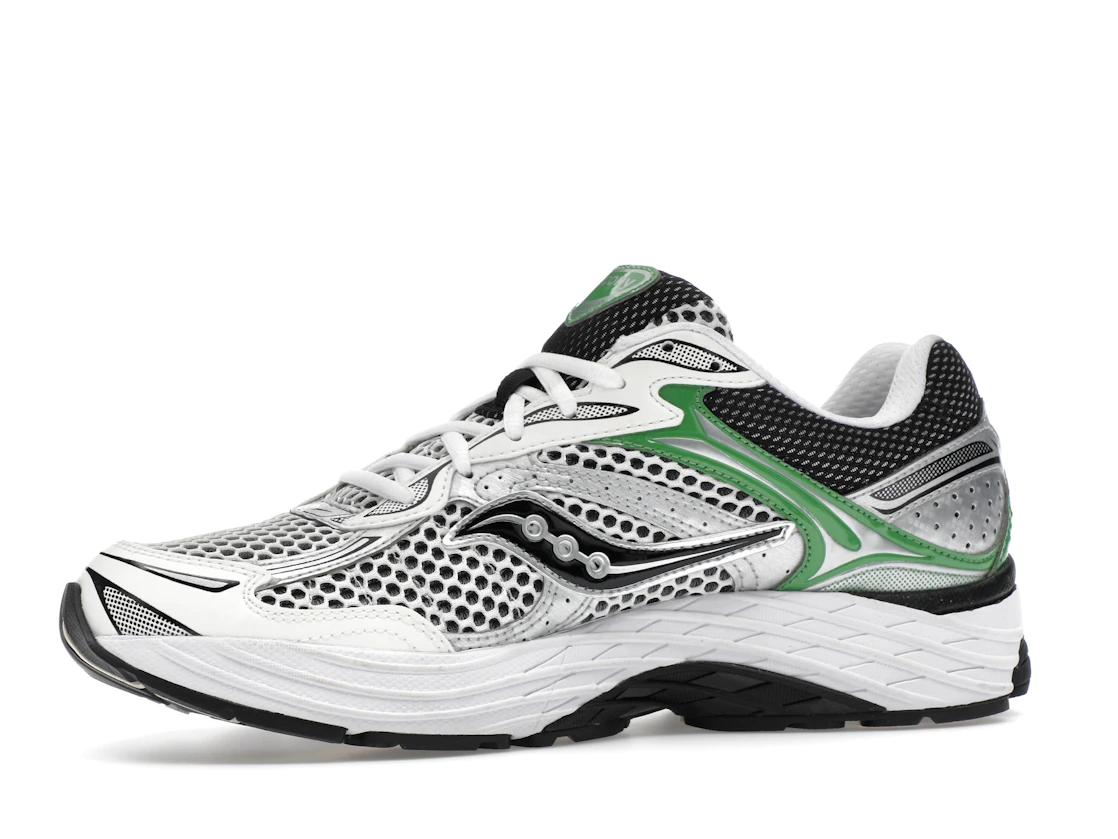 Vue 17 de Saucony ProGrid Omni 9 Silver Green