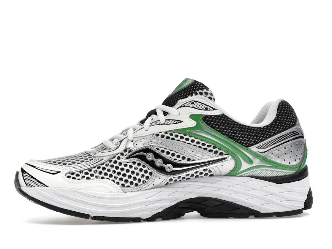 Vue 18 de Saucony ProGrid Omni 9 Silver Green