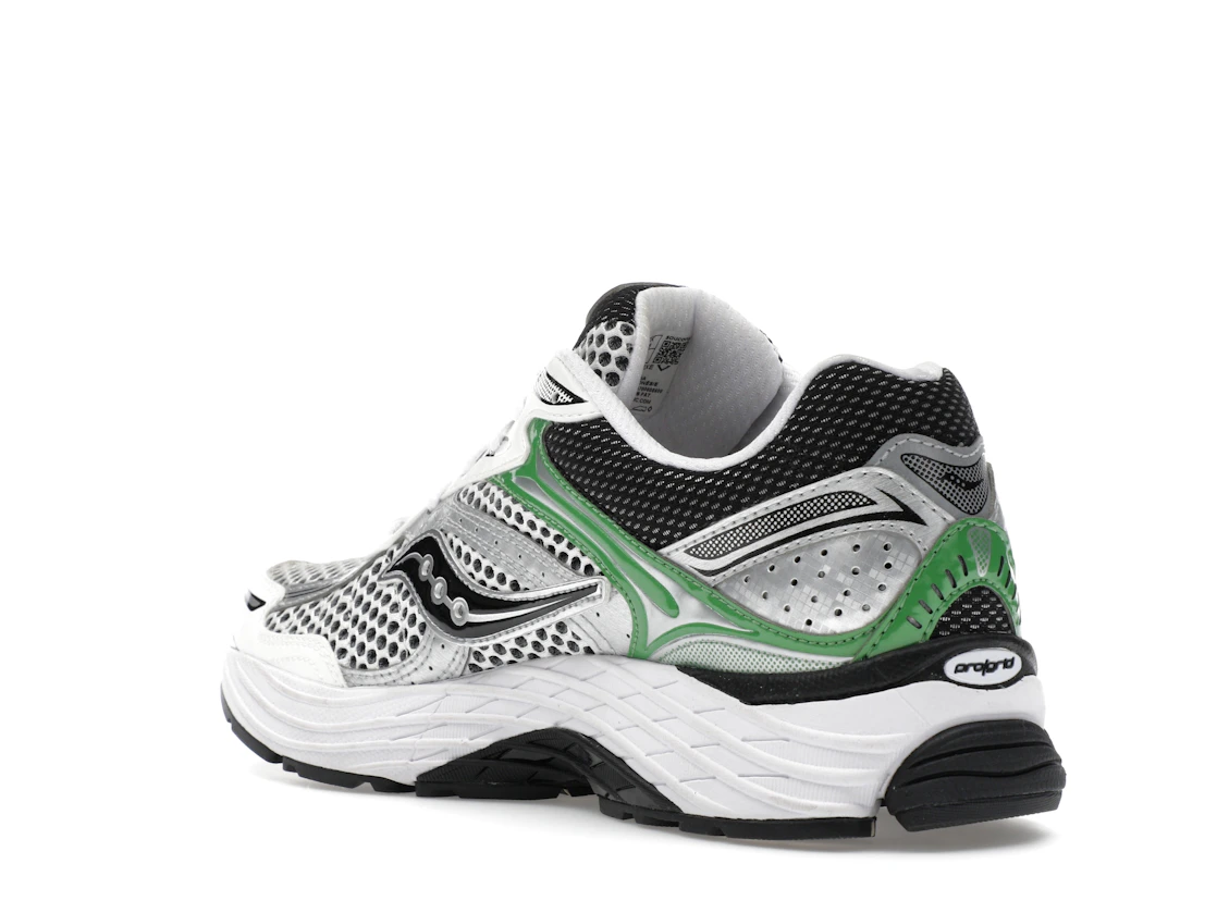 Vue 24 de Saucony ProGrid Omni 9 Silver Green