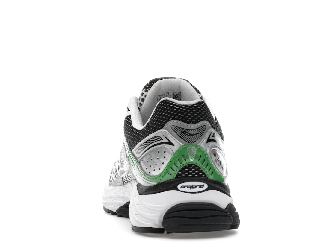 Vue 27 de Saucony ProGrid Omni 9 Silver Green