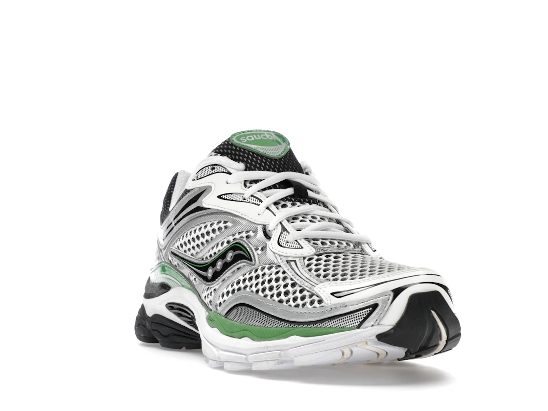 Vue 7 de Saucony ProGrid Omni 9 Silver Green