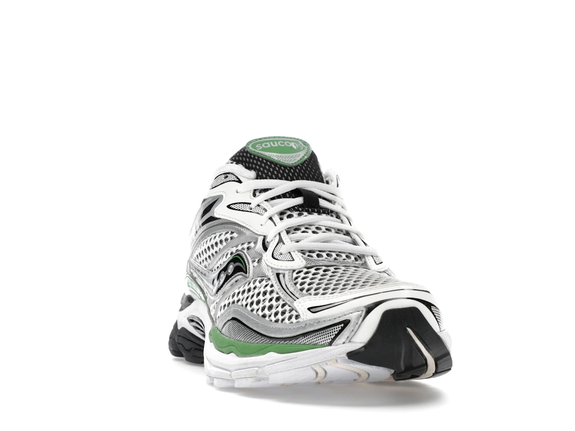 Vue 8 de Saucony ProGrid Omni 9 Silver Green