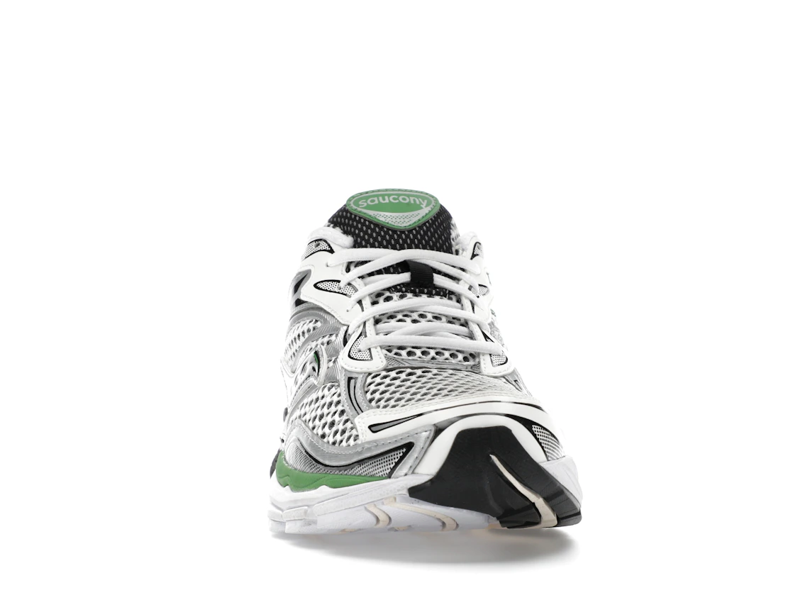 Vue 9 de Saucony ProGrid Omni 9 Silver Green
