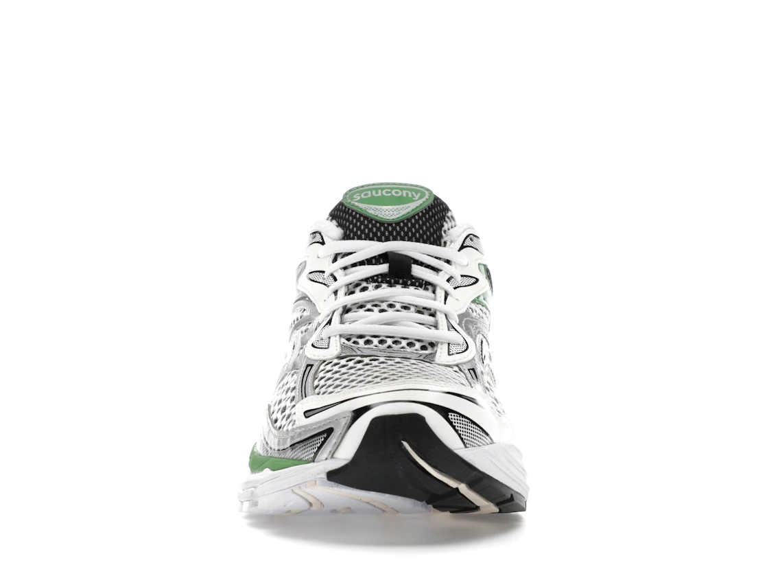 Vue 10 de Saucony ProGrid Omni 9 Silver Green