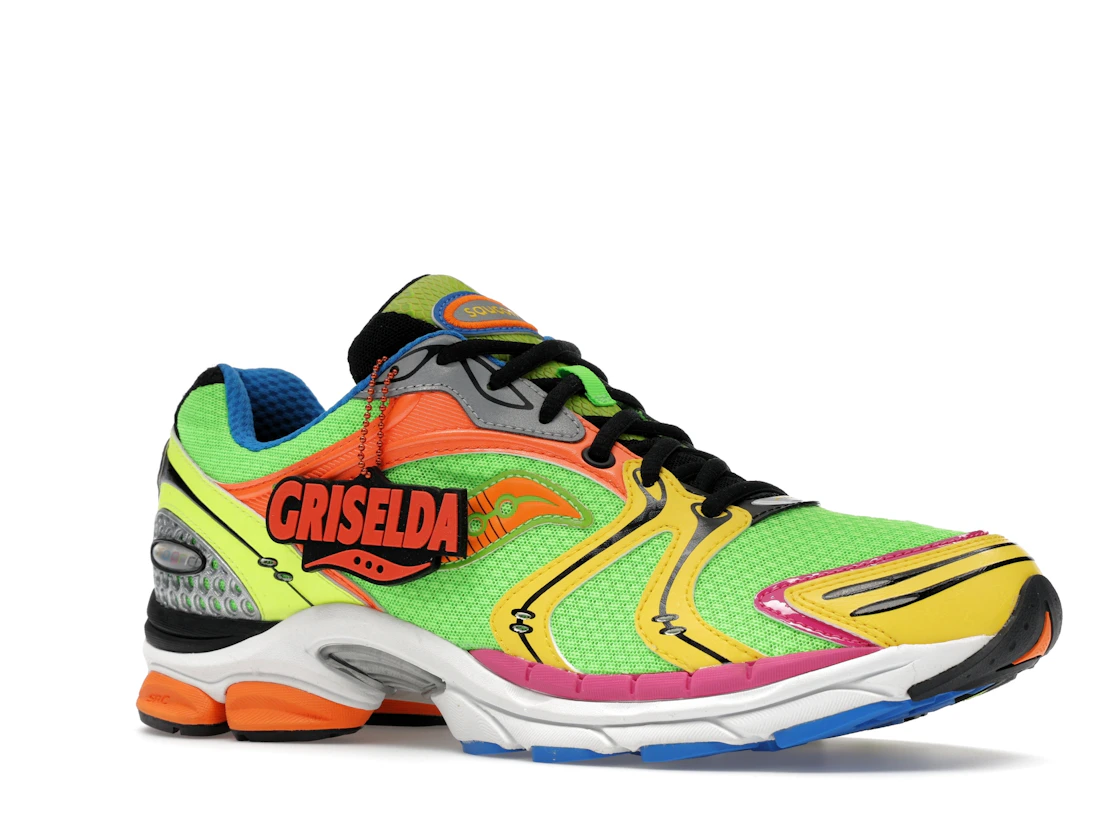 Vue 4 de Saucony ProGrid Triumph 4 Westside Gunn Super Flygod