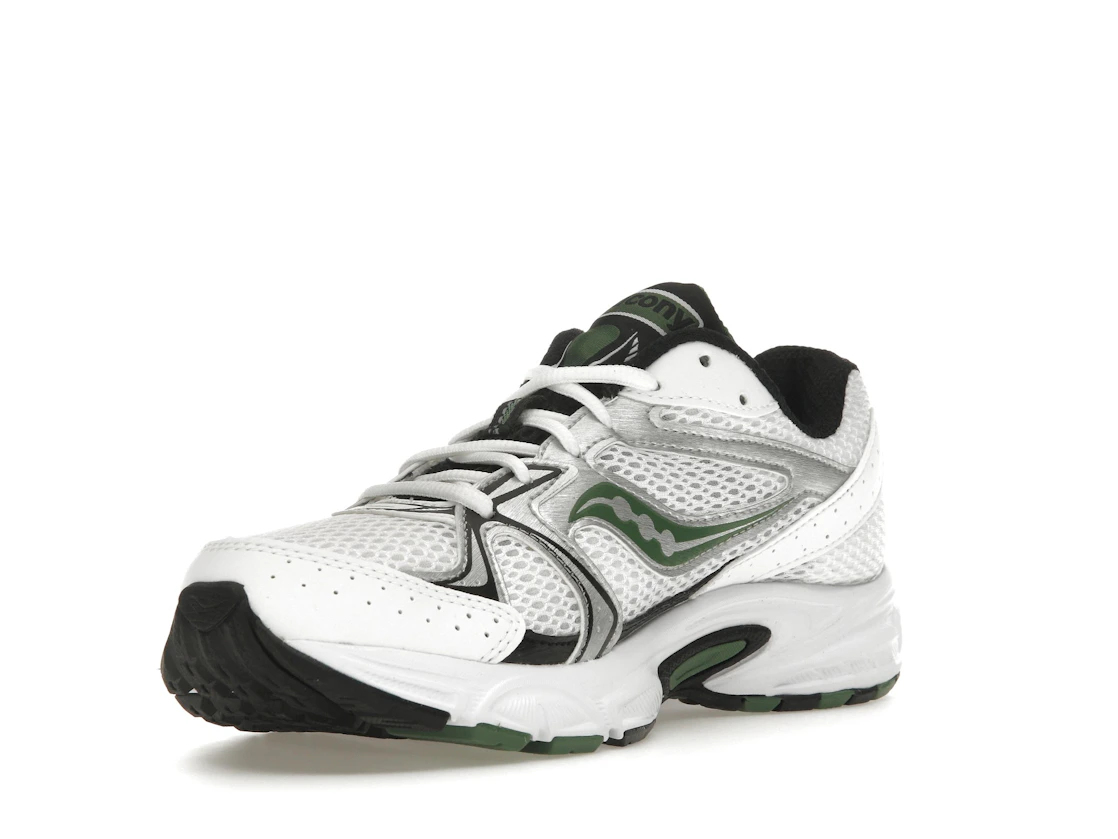 Vue 14 de Saucony Ride Millennium White Green Black