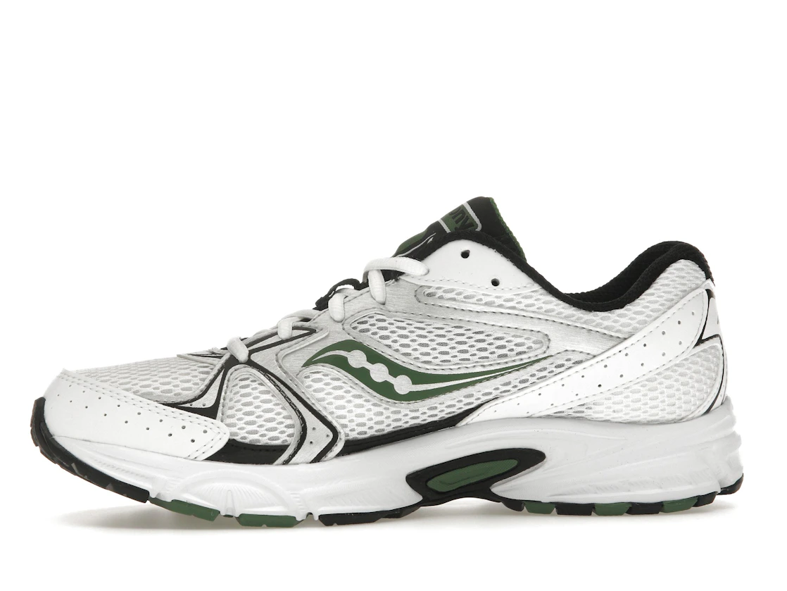 Vue 18 de Saucony Ride Millennium White Green Black